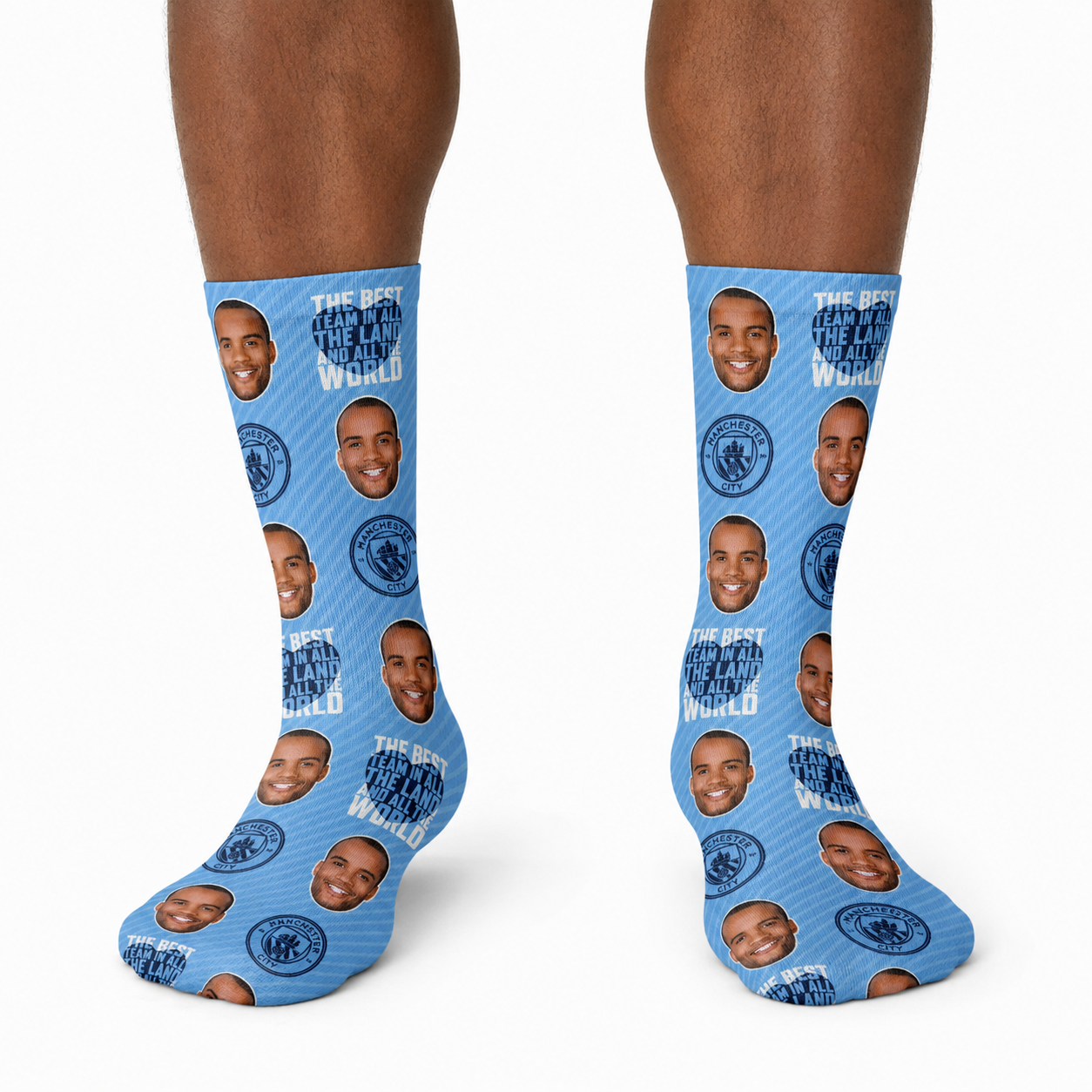 Man City The Best Team Socks