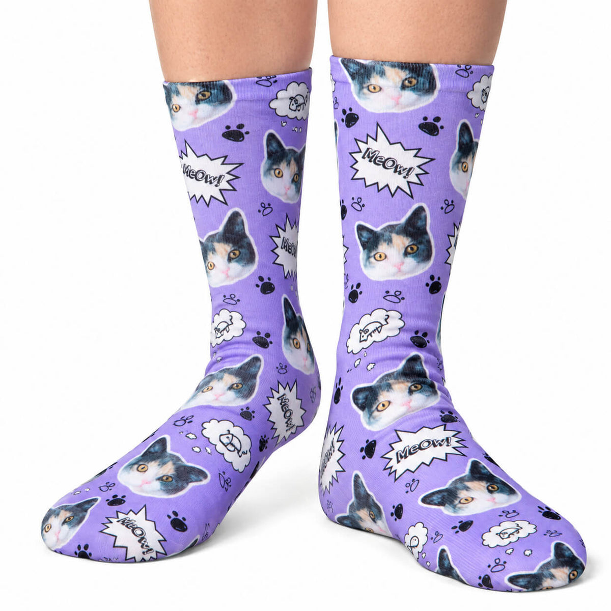 Your Cat Meow Socks