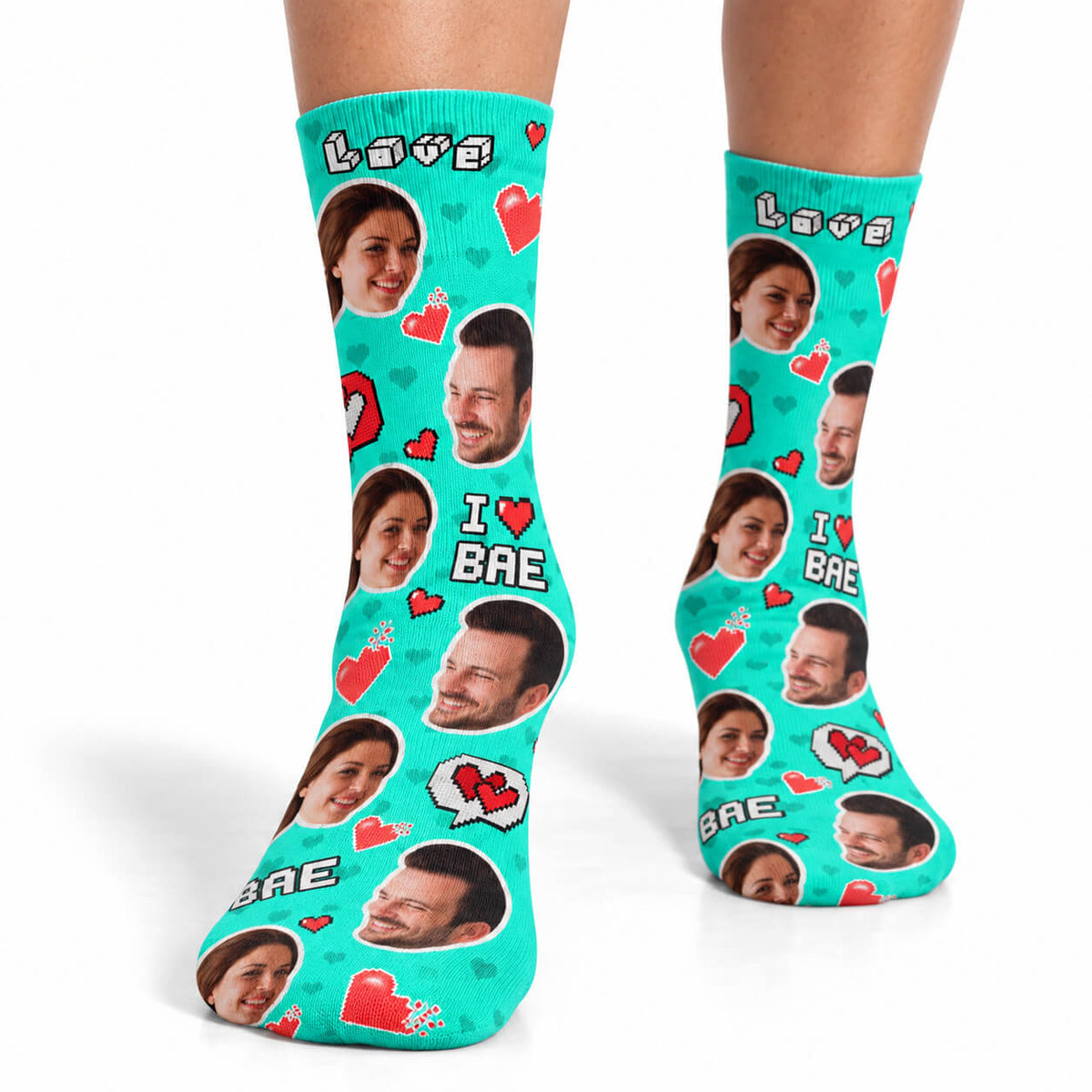I Love Bae Socks