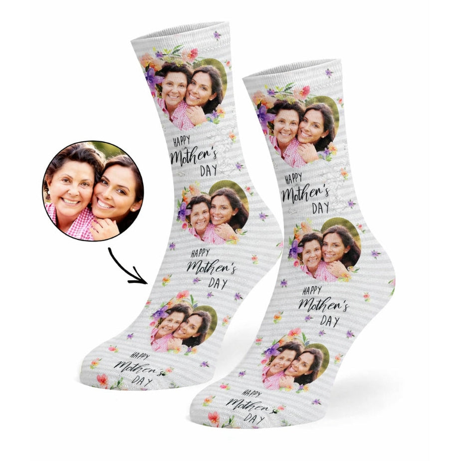 Mother's Day Photo Socks