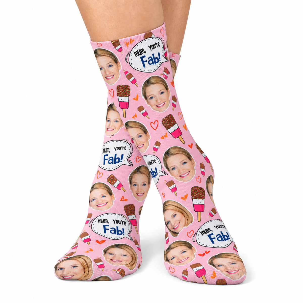 Mum You're Fab Socks