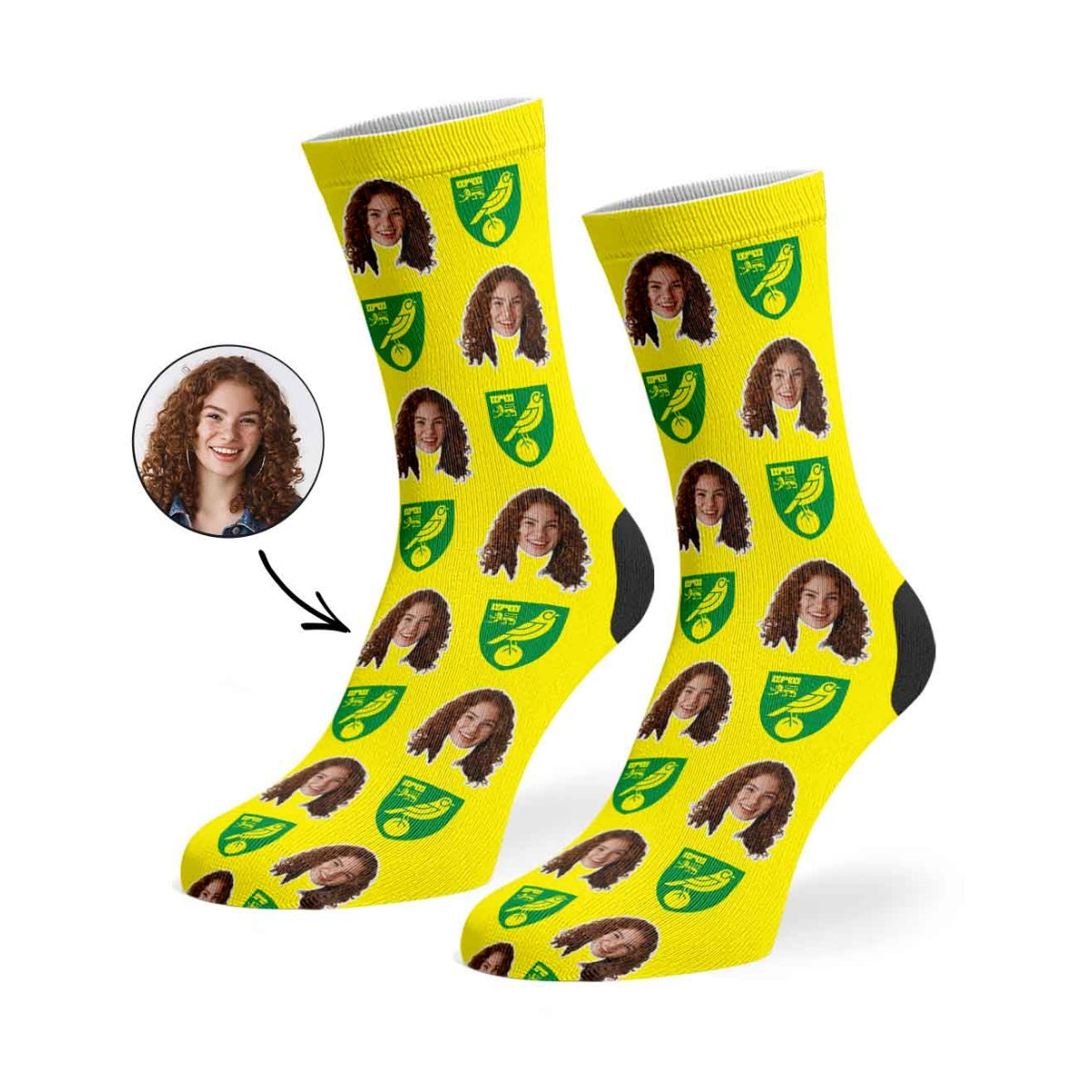 Norwich City Socks