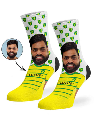 Norwich City Fan Socks