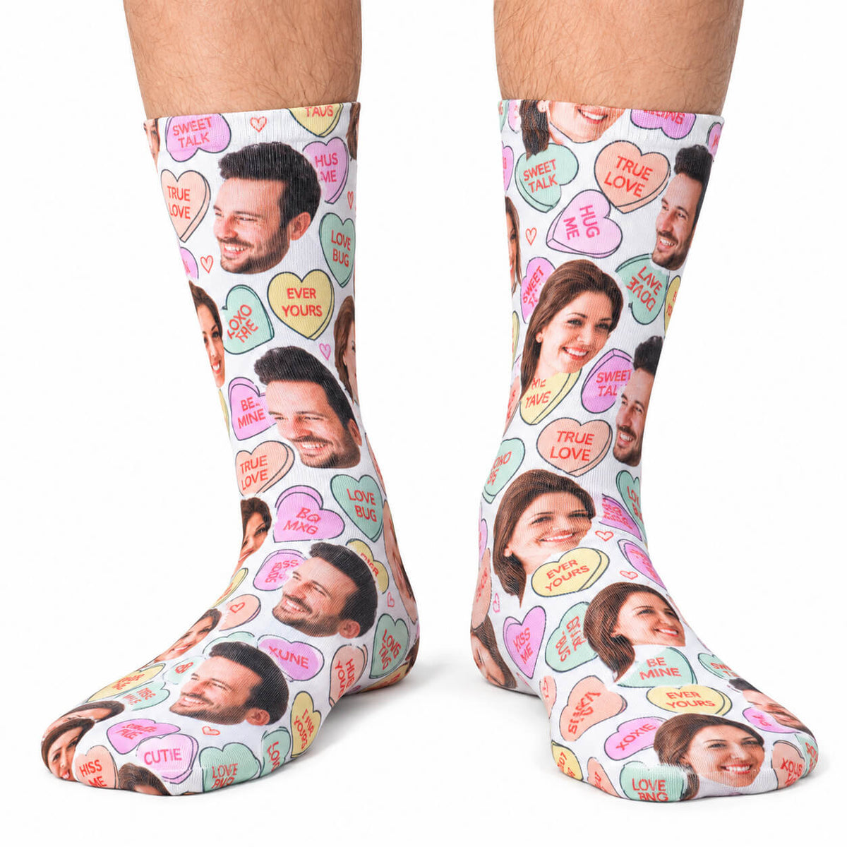 Naughty Love Hearts Socks