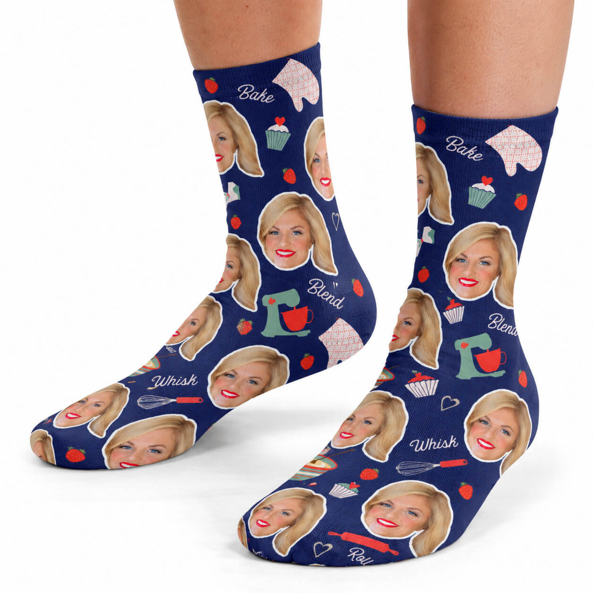 Baker Face Socks