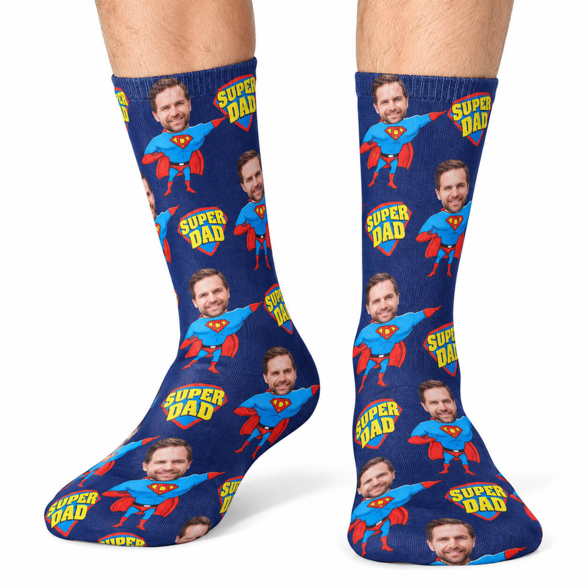 Super Hero Dad Socks