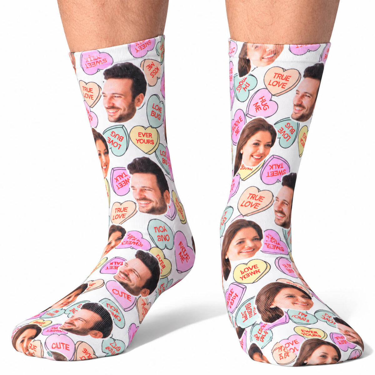 Nice Love Hearts Socks