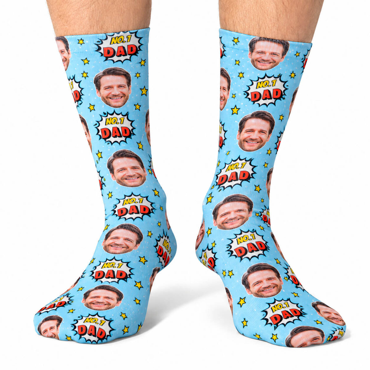 Number 1 Dad Socks
