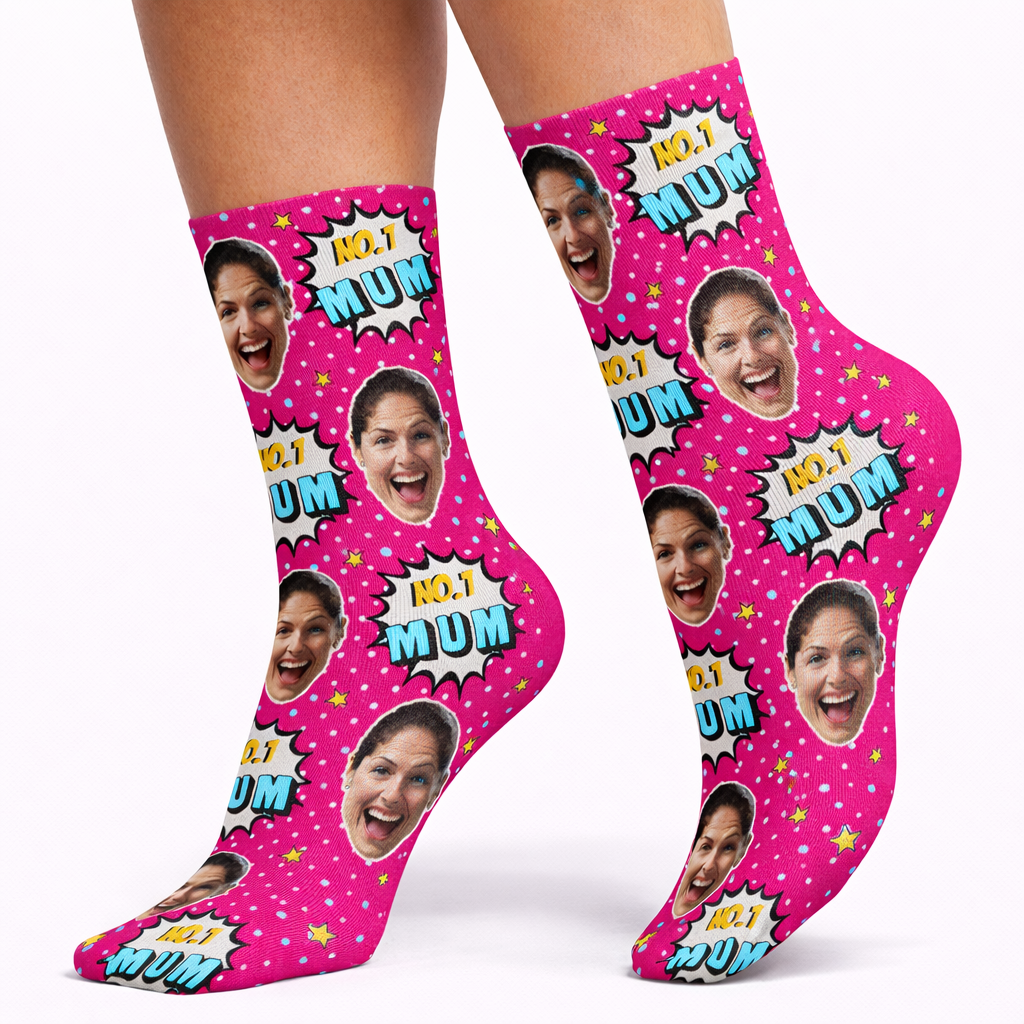 Number 1 Mum Socks