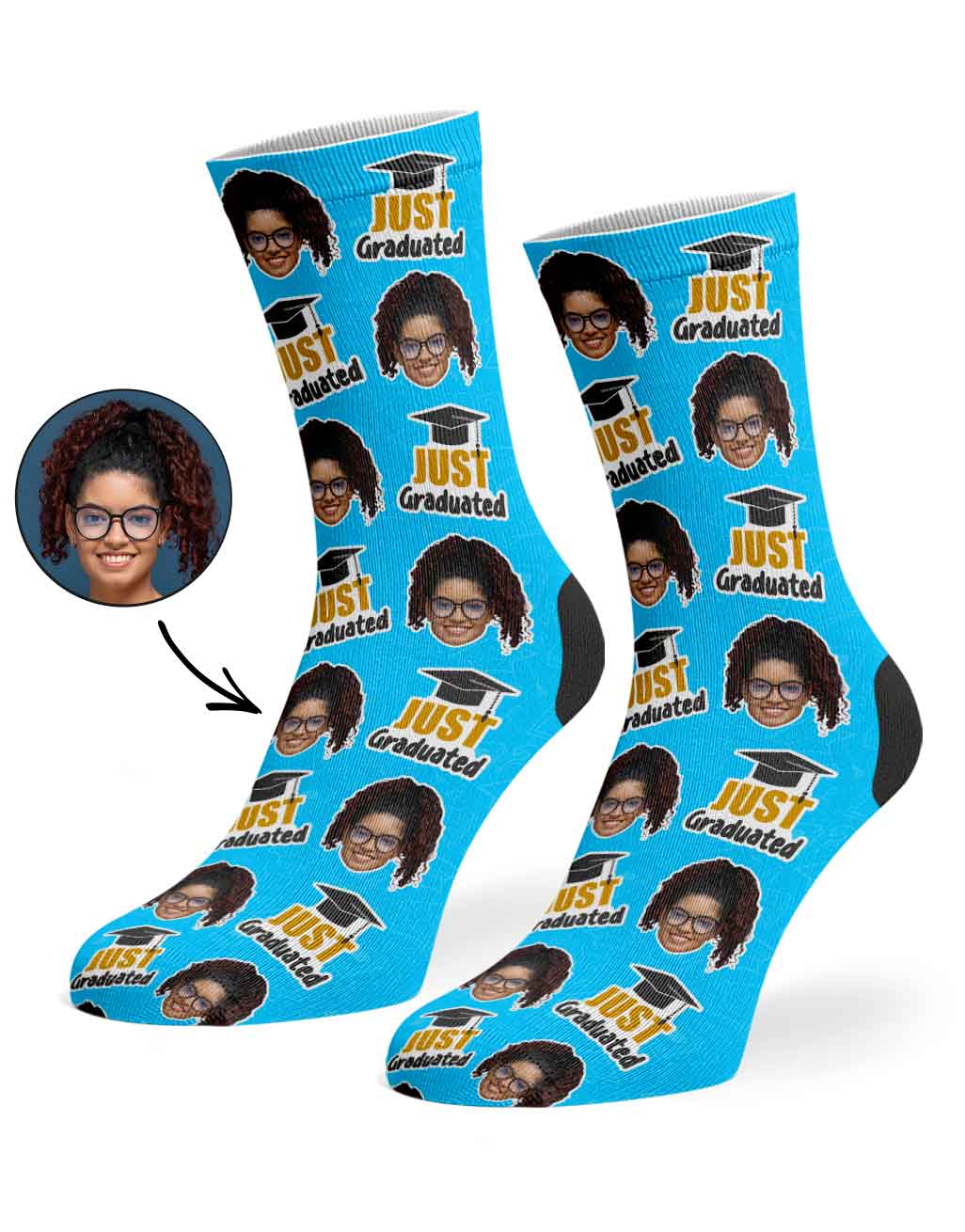 Just Graduated Socks