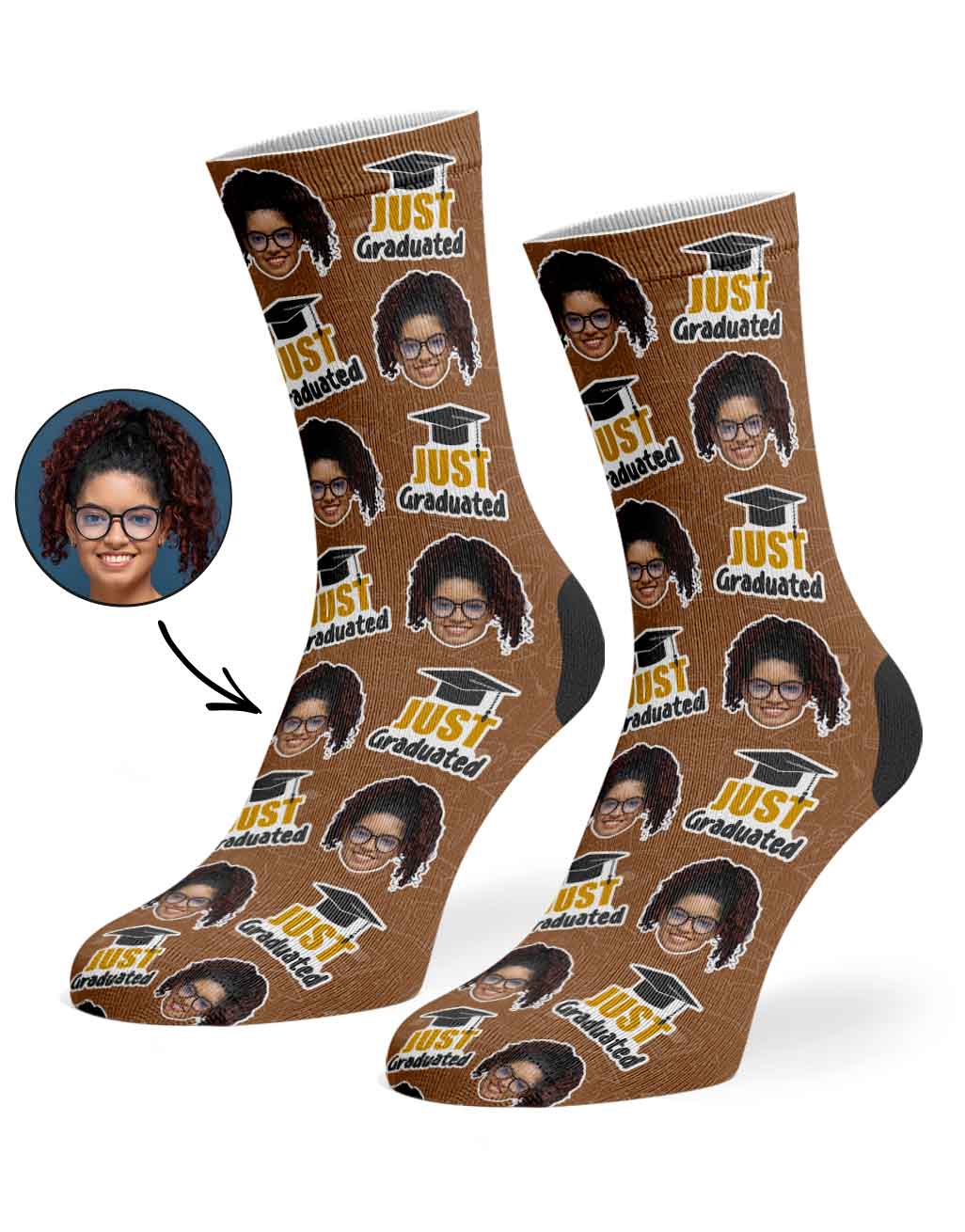 Just Graduated Socks