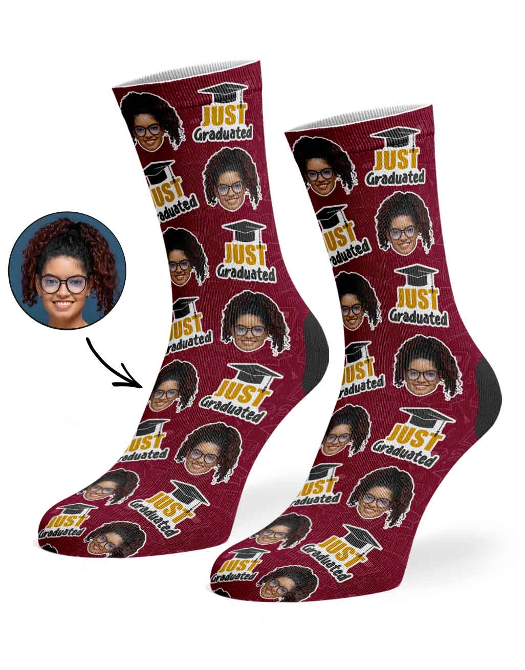 Just Graduated Socks