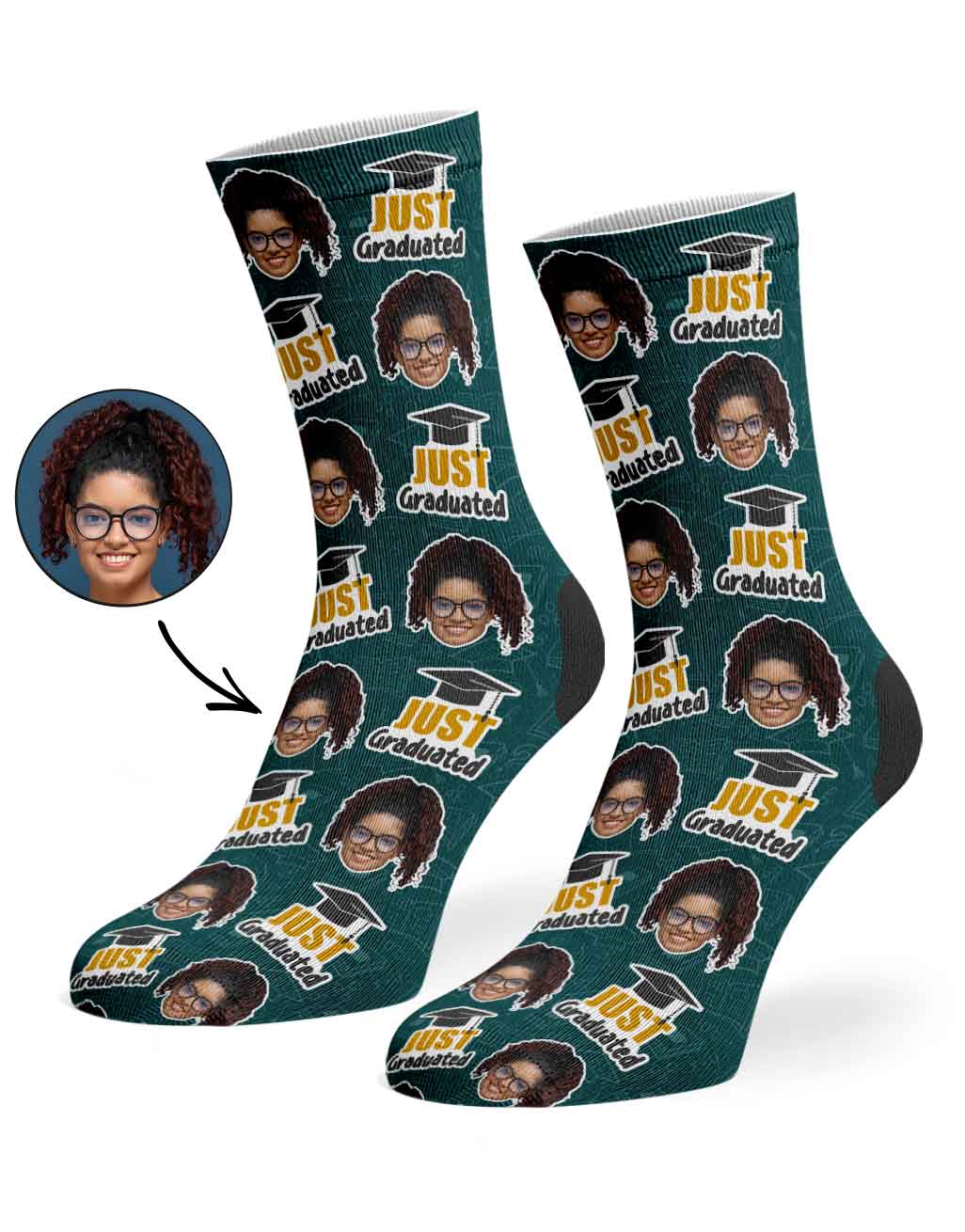 Just Graduated Socks