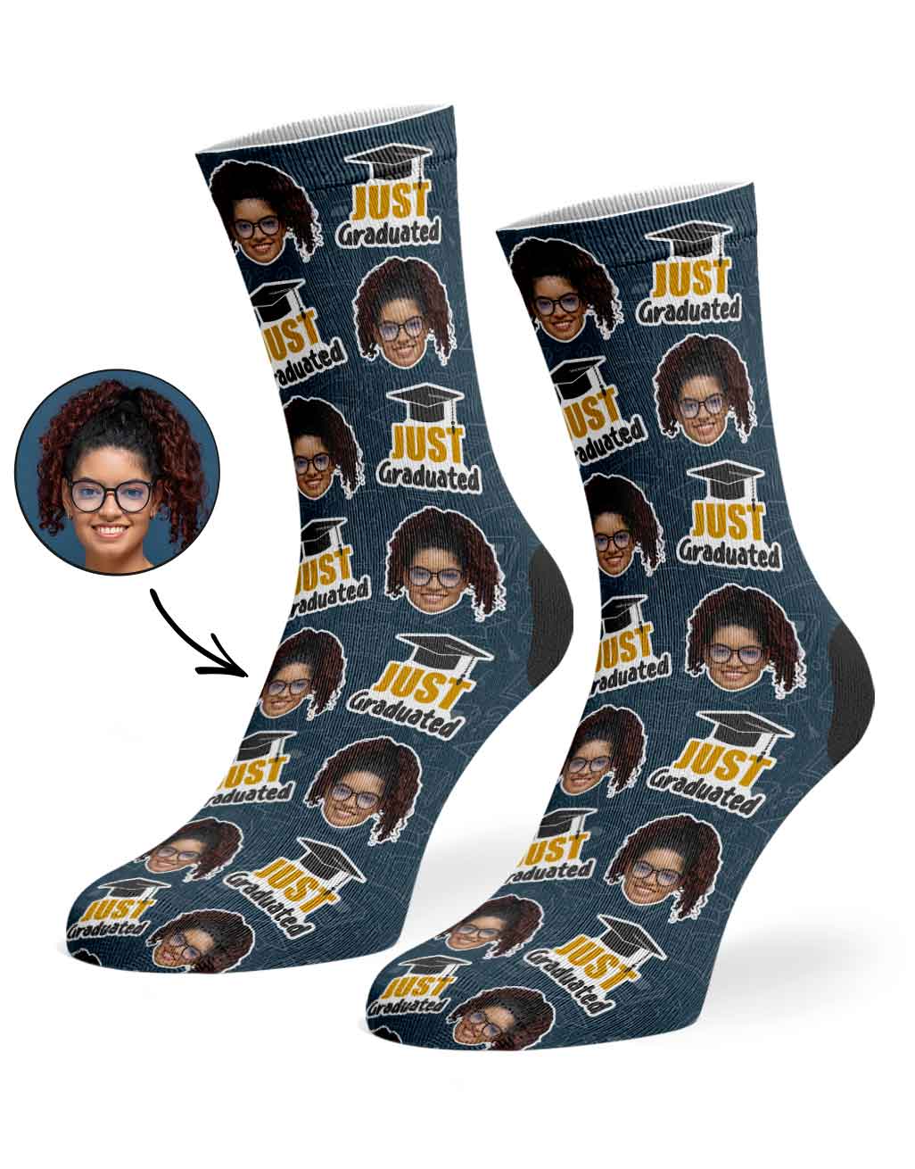 Just Graduated Socks