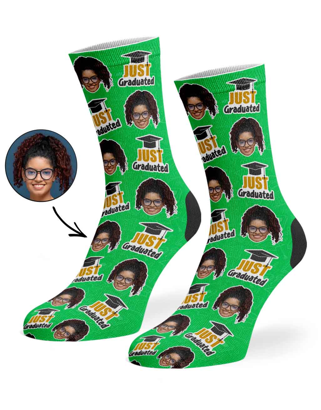 Just Graduated Socks