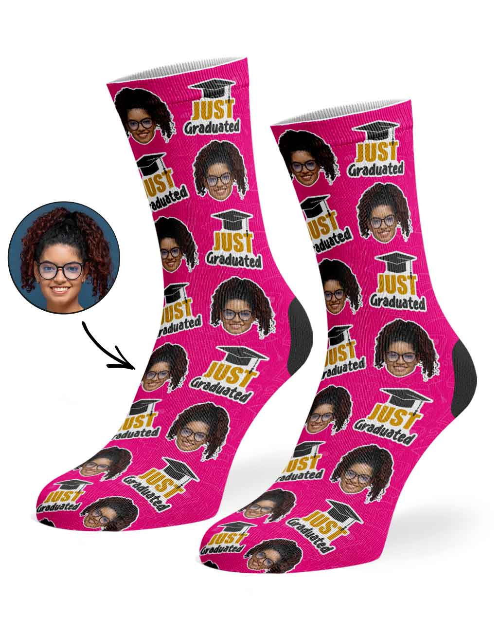 Just Graduated Socks