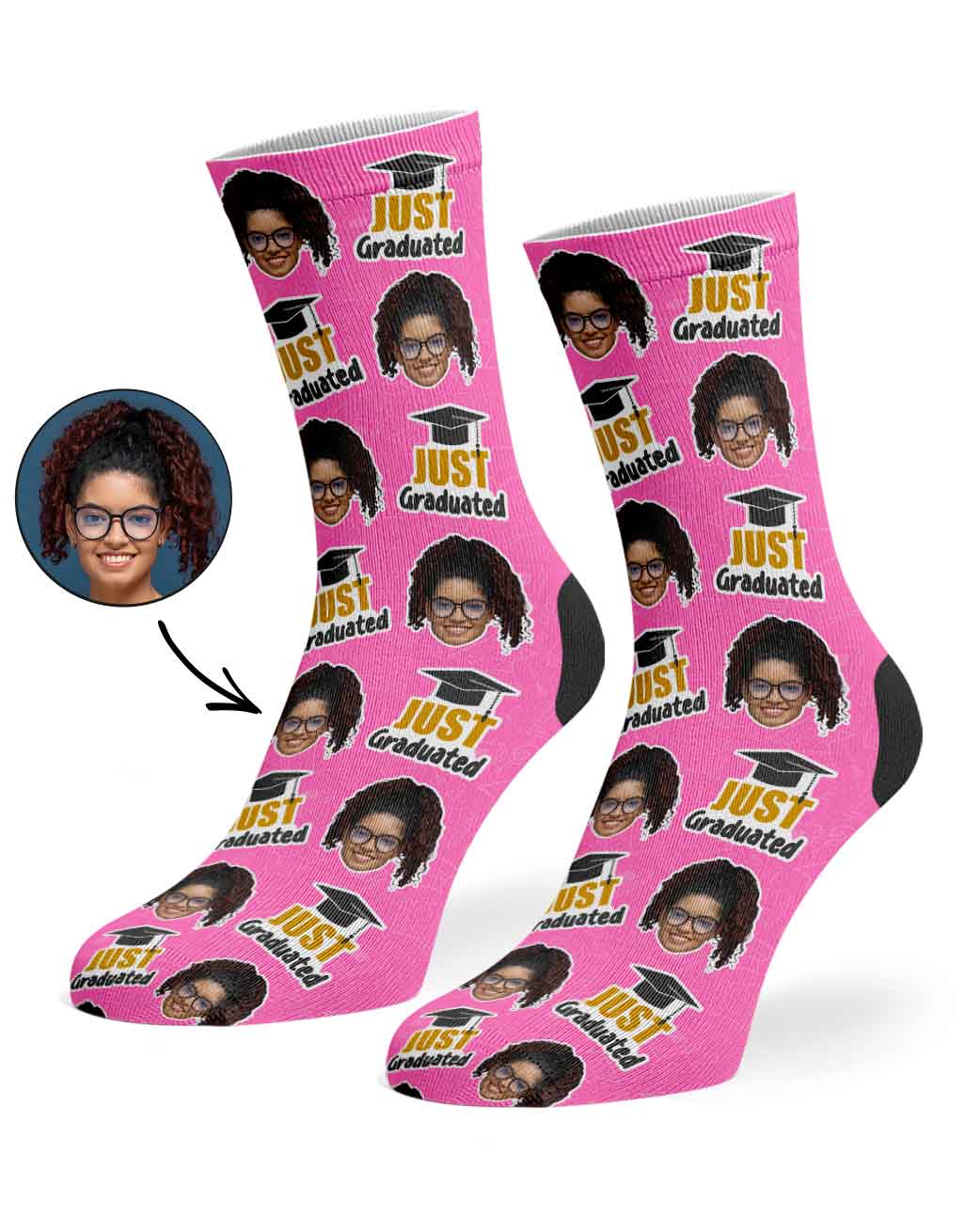 Just Graduated Socks