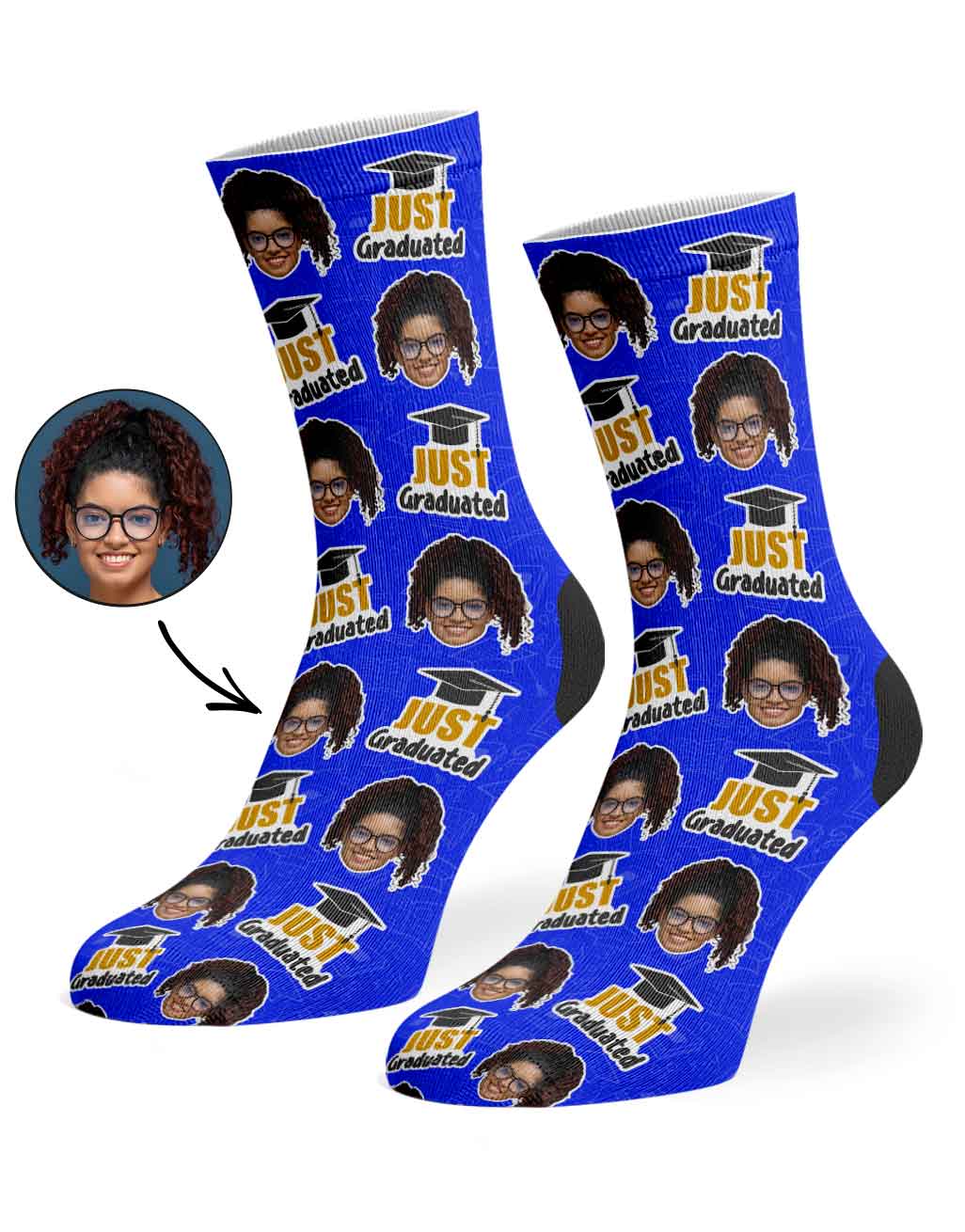 Just Graduated Socks