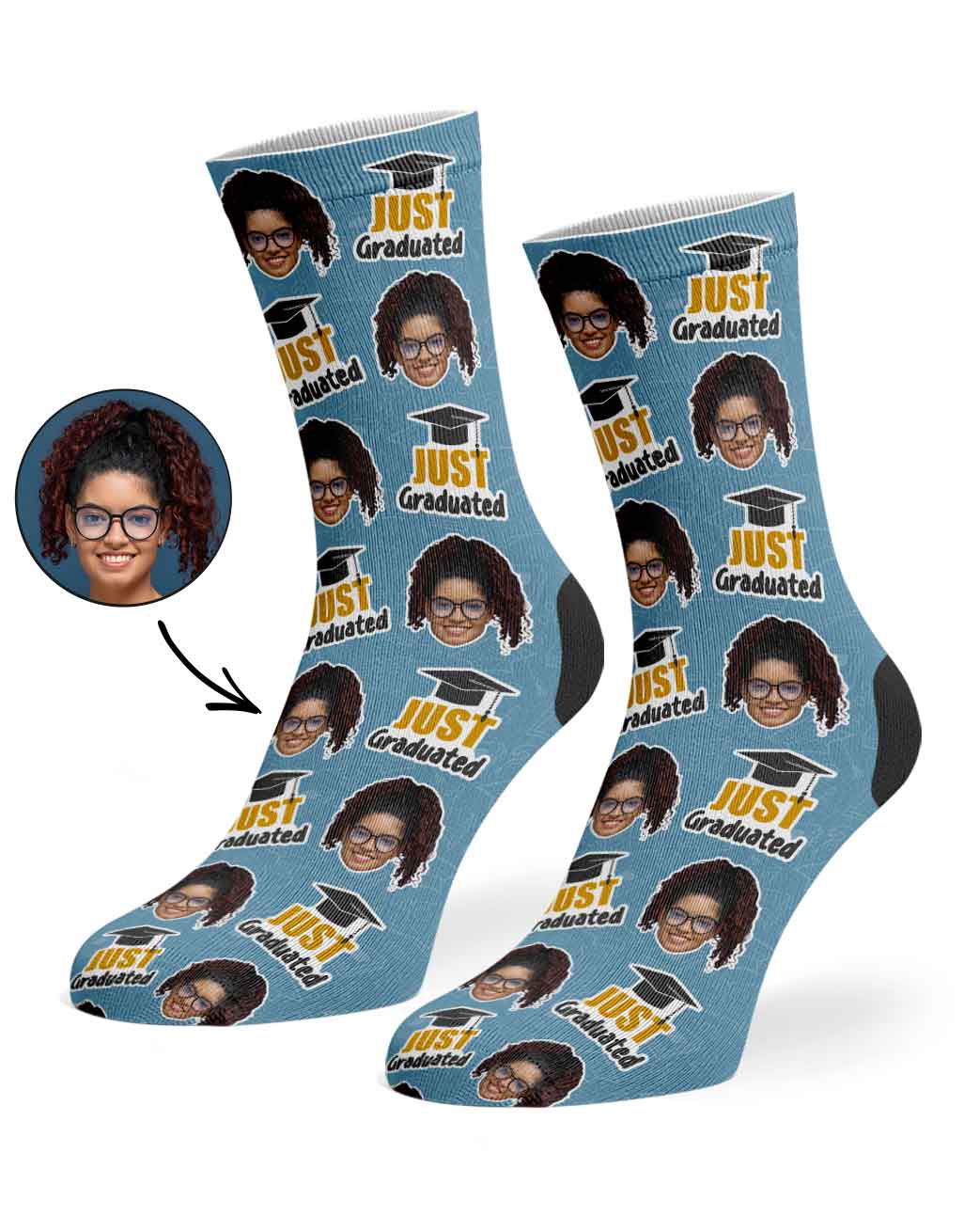 Just Graduated Socks