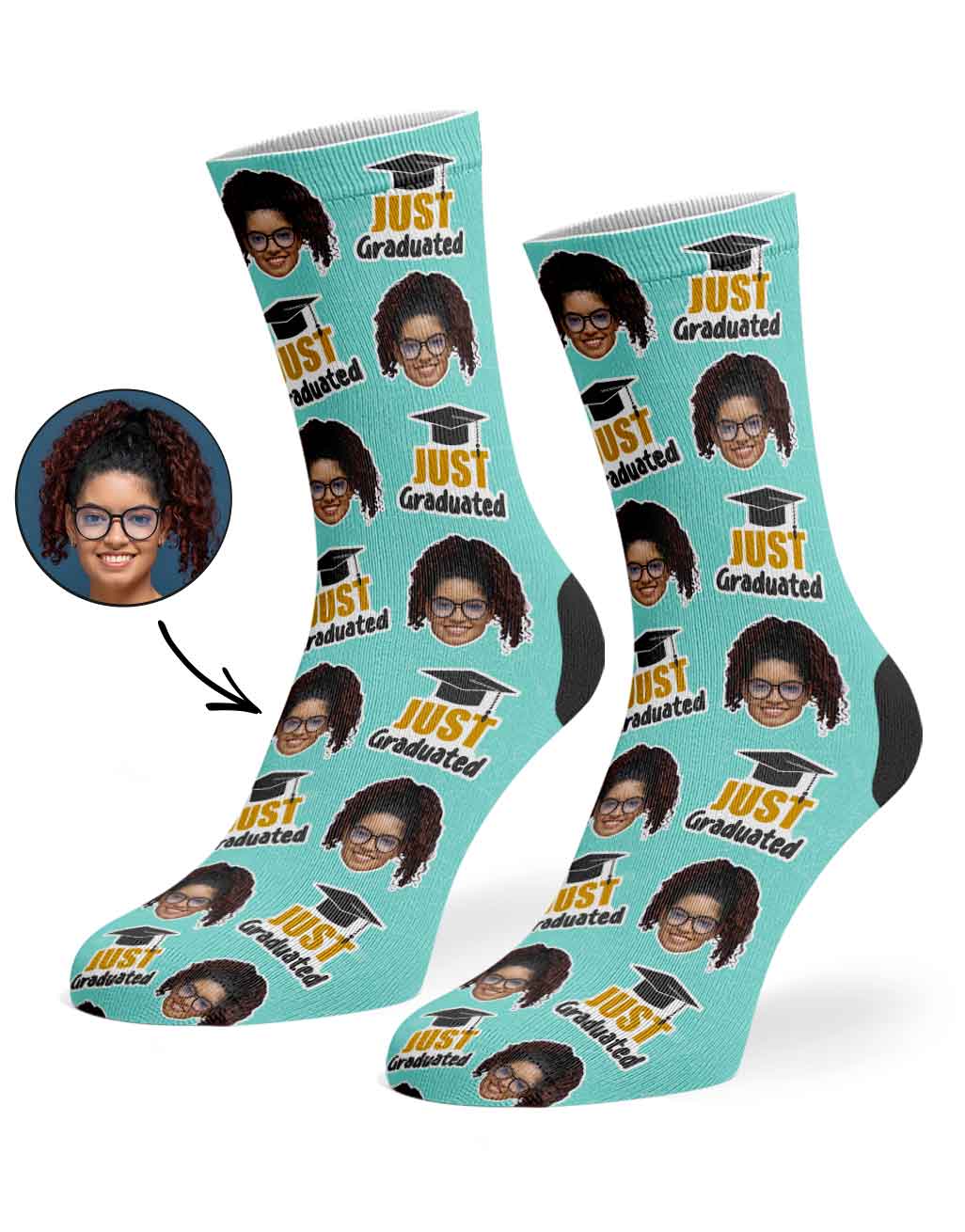 Just Graduated Socks