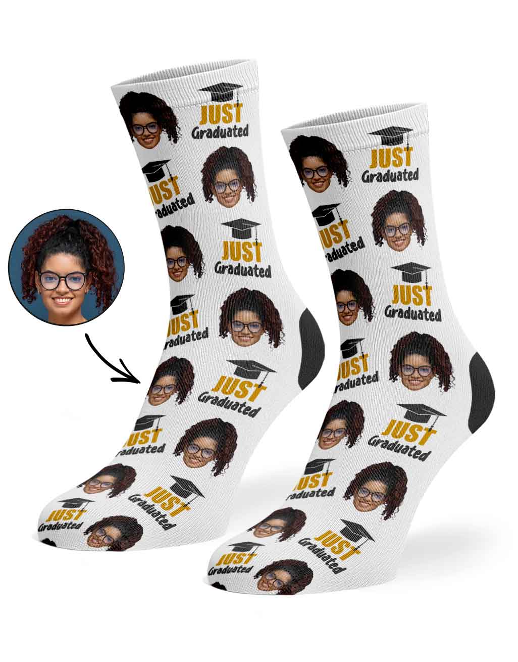 Just Graduated Socks