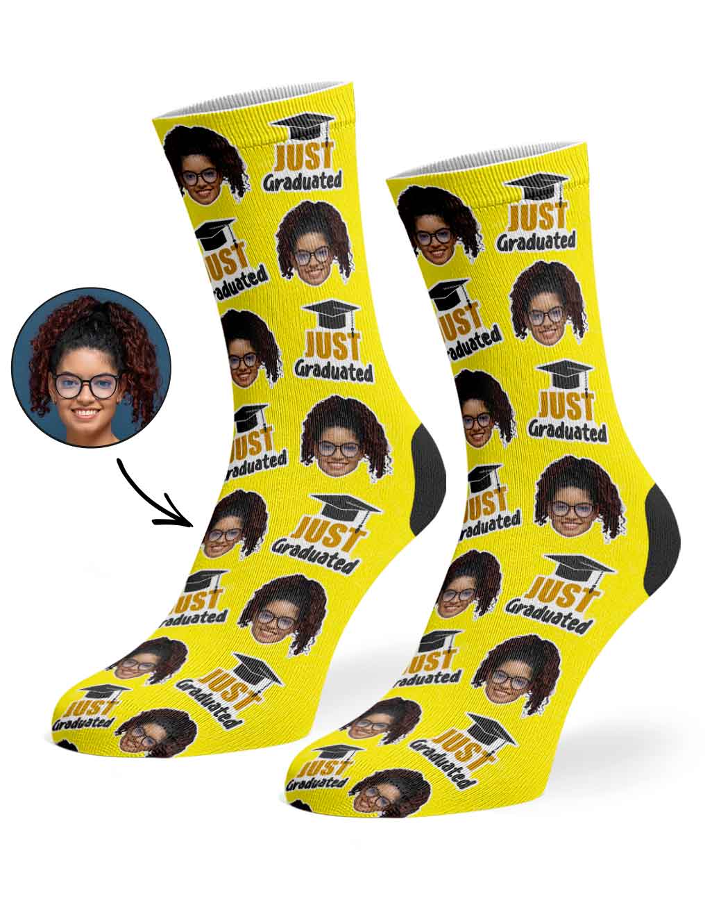 Just Graduated Socks