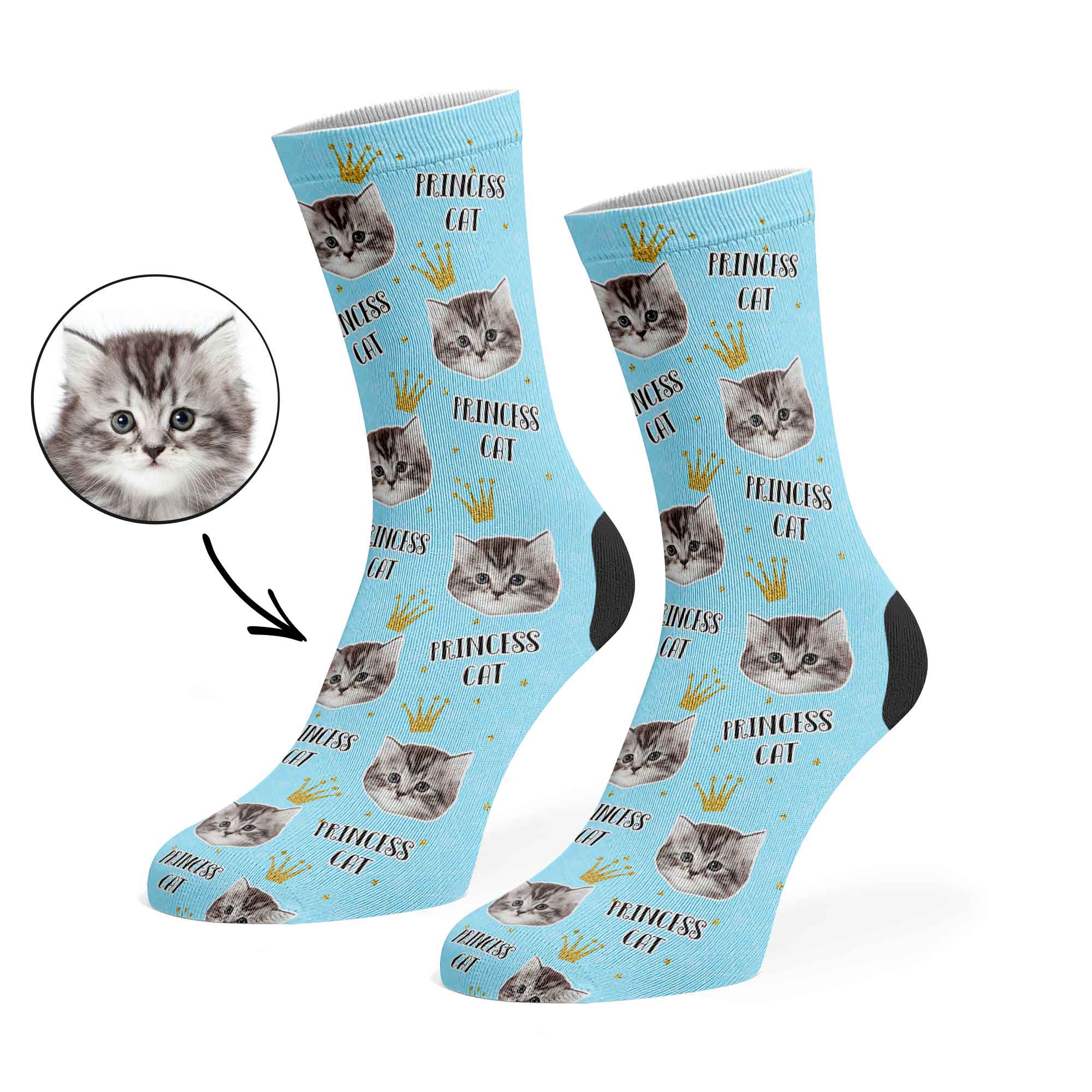 Princess Cat Socks