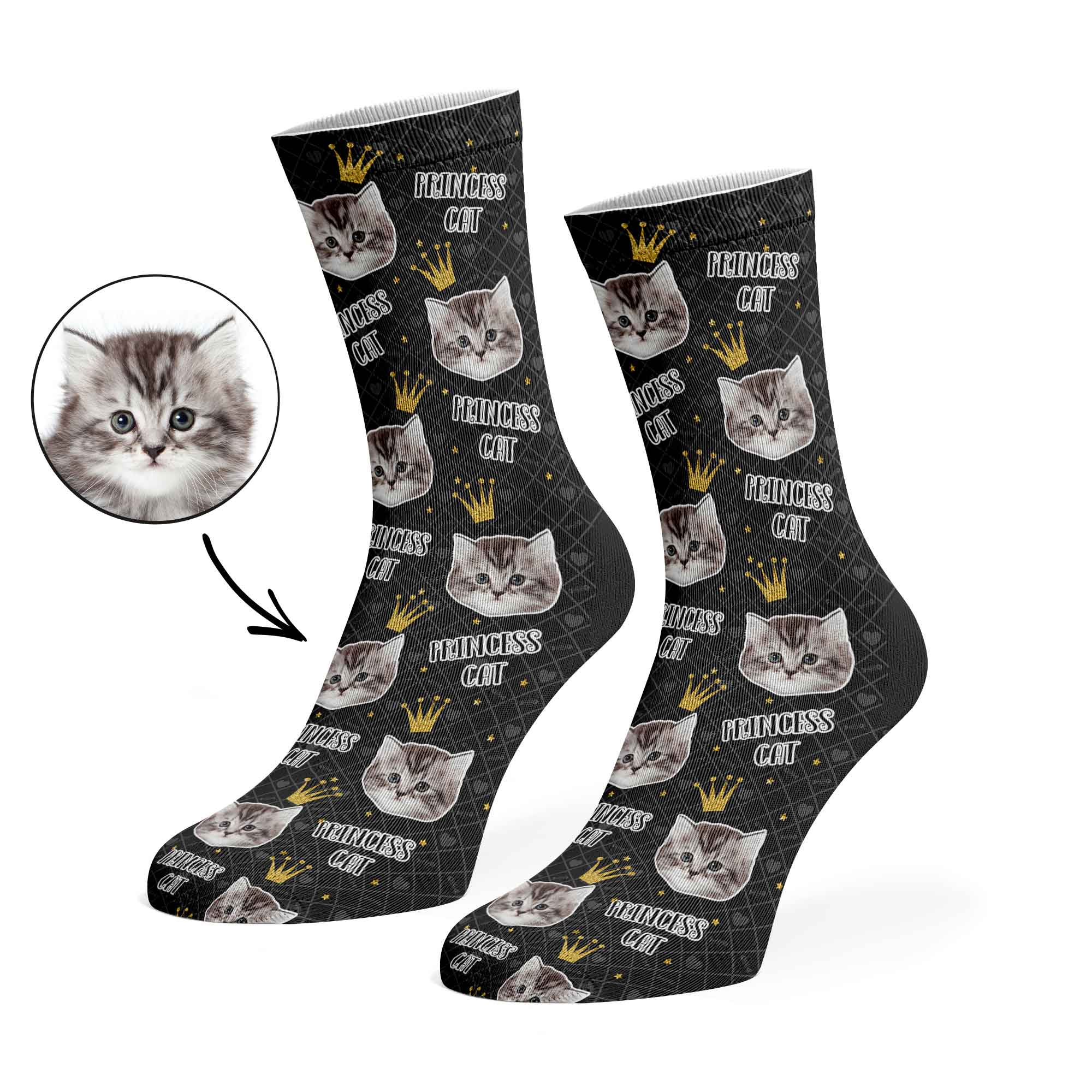 Princess Cat Socks