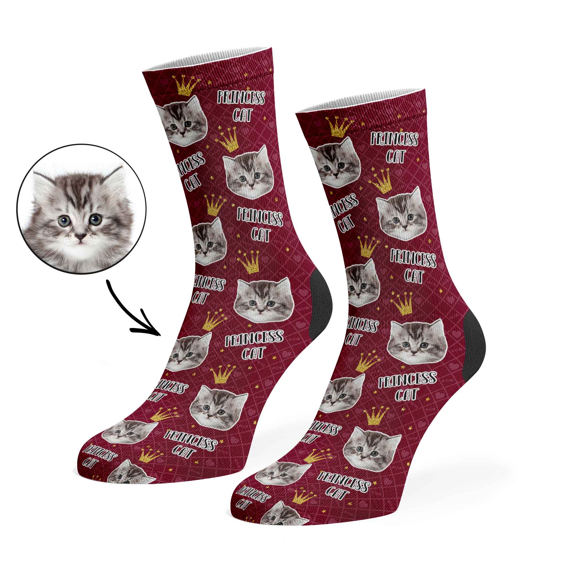 Princess Cat Socks