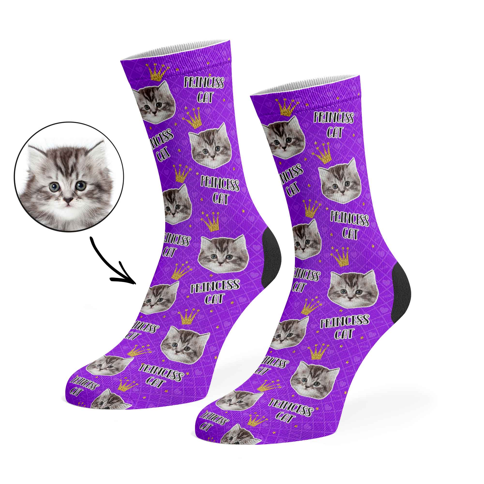 Princess Cat Socks