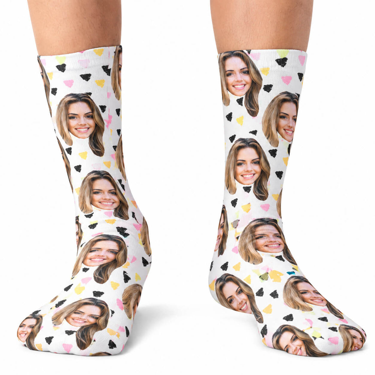 Paint Triangle Socks