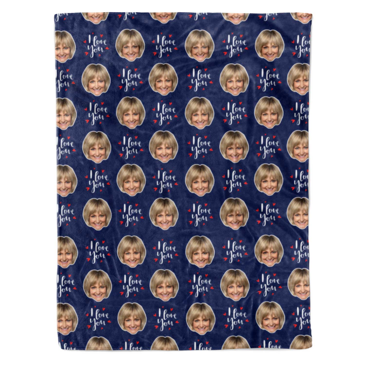 I Love You Personalised Blanket