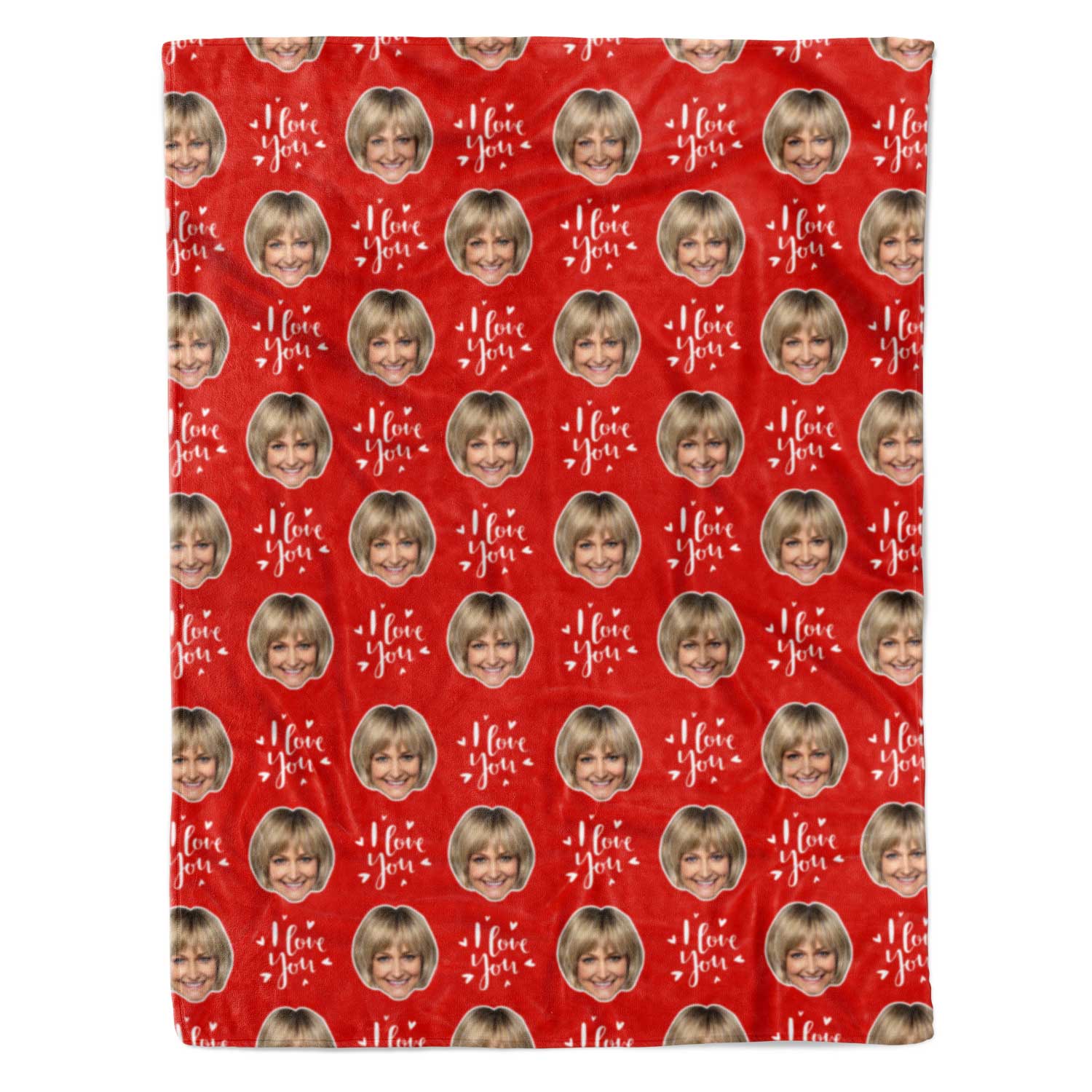 I Love You Personalised Blanket