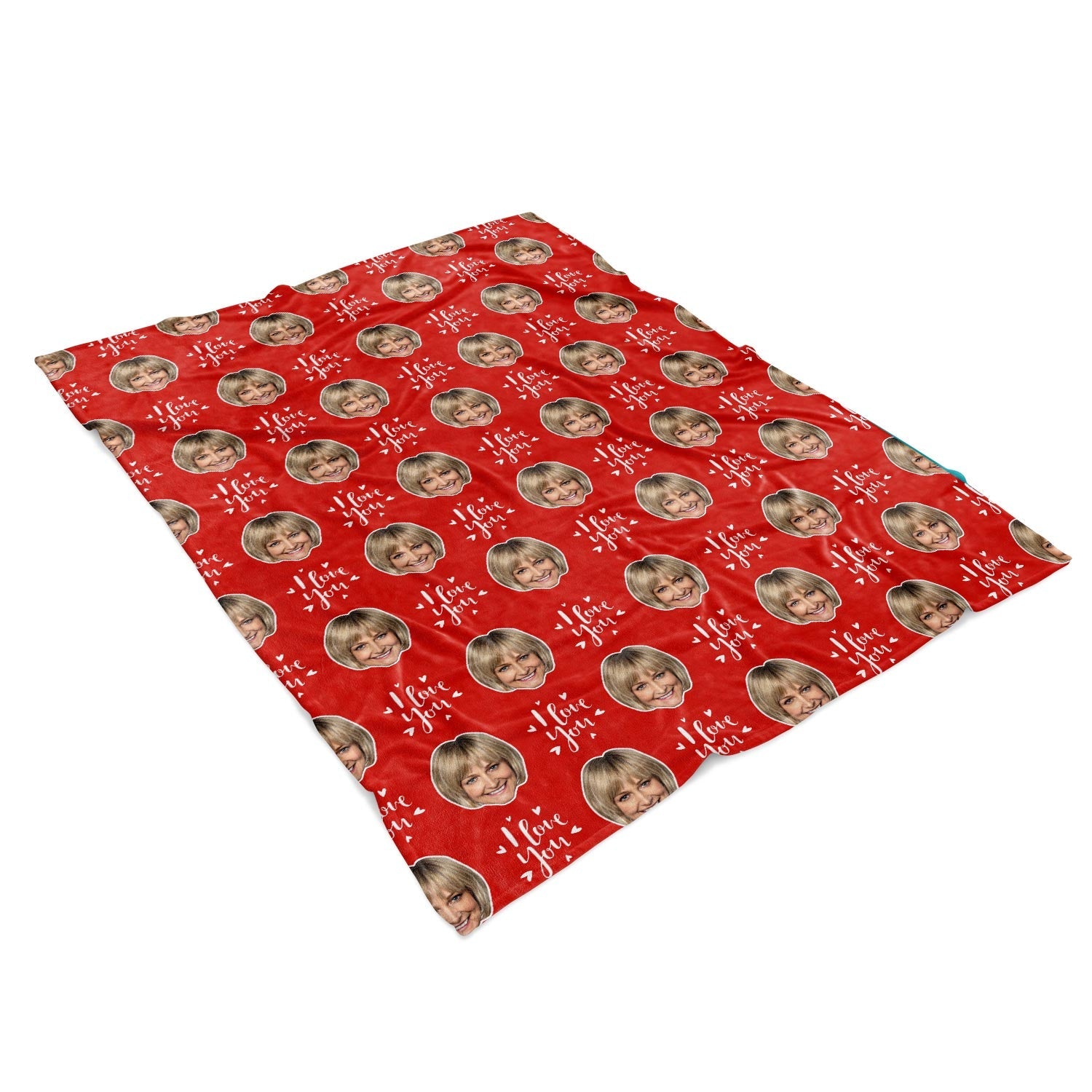 I Love You Personalised Blanket
