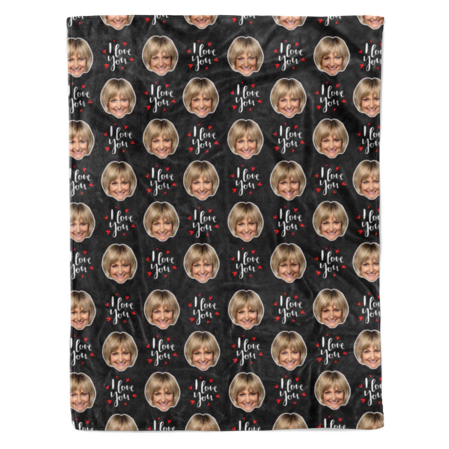 I Love You Personalised Blanket