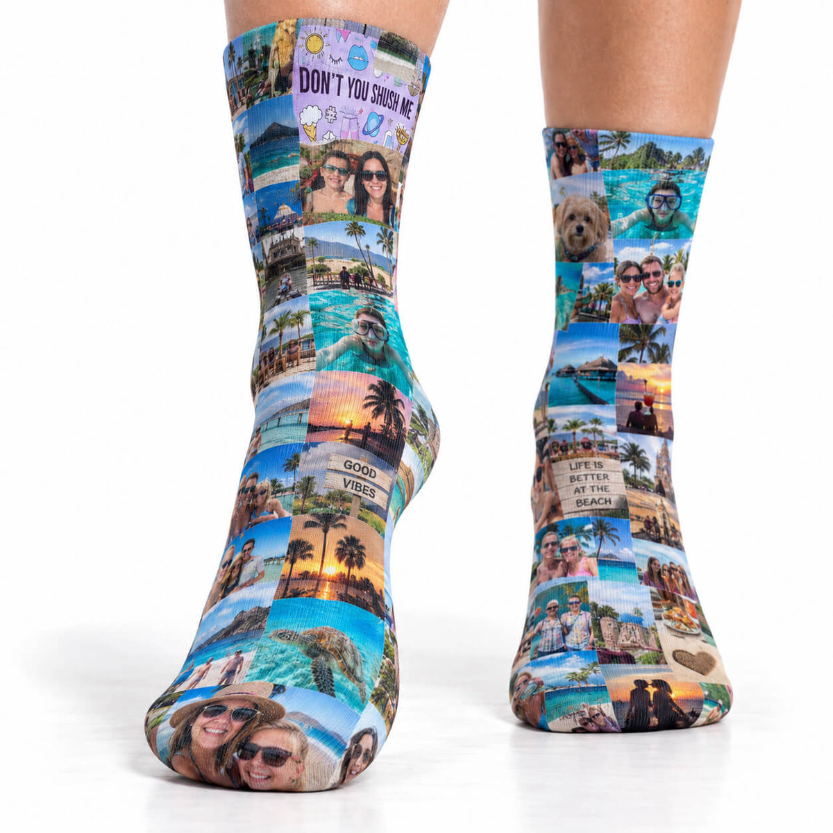 Photo Collage Socks