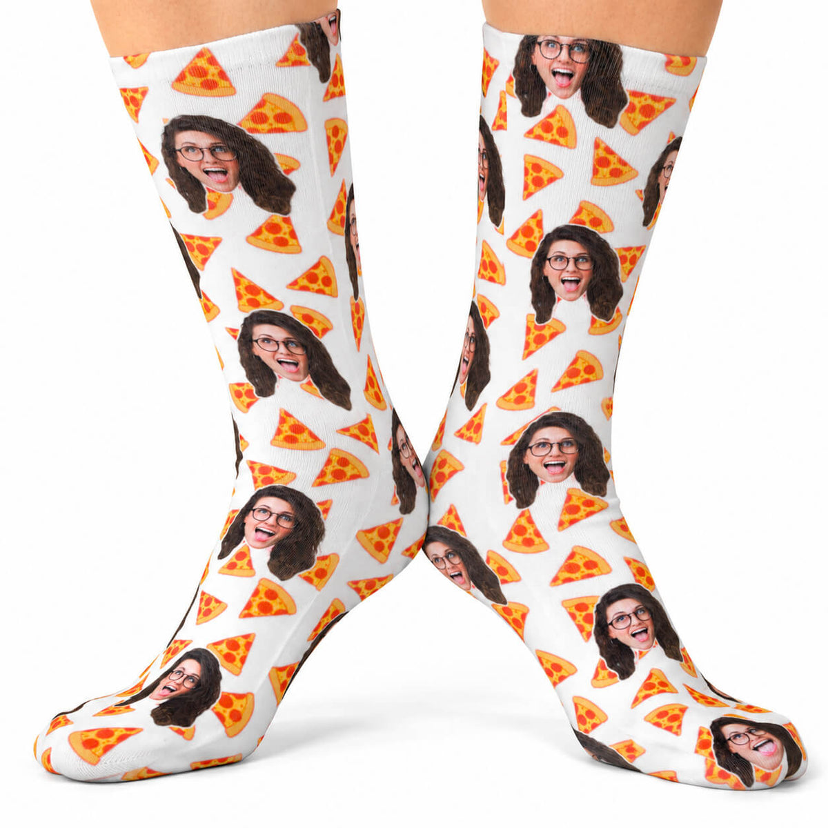 Pizza Pattern Socks