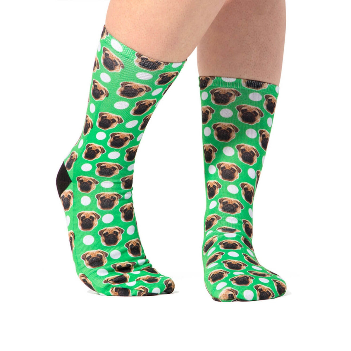 Polka Dog Socks