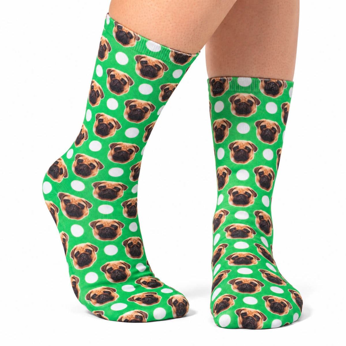 Polka Dog Socks