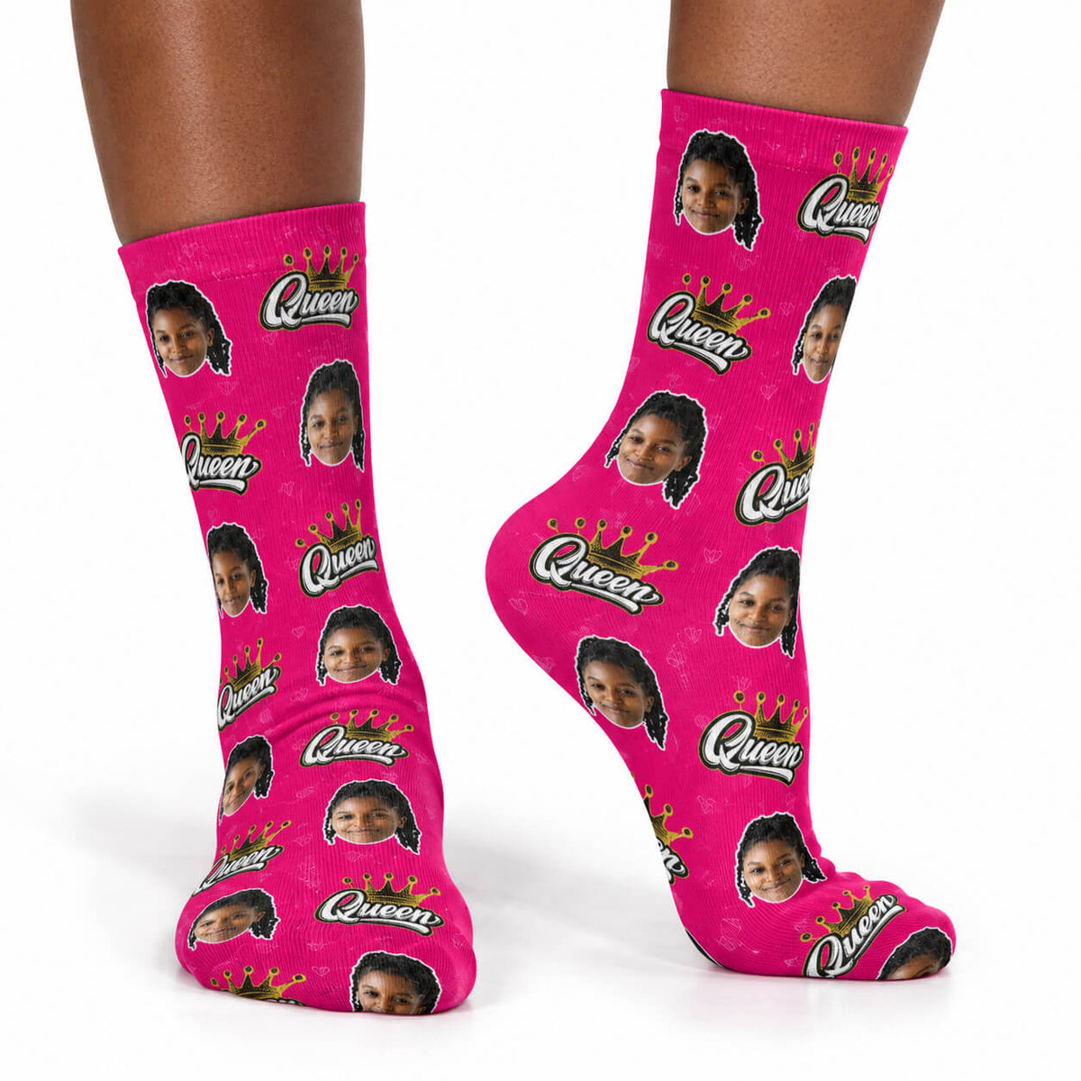 Queen Face Socks