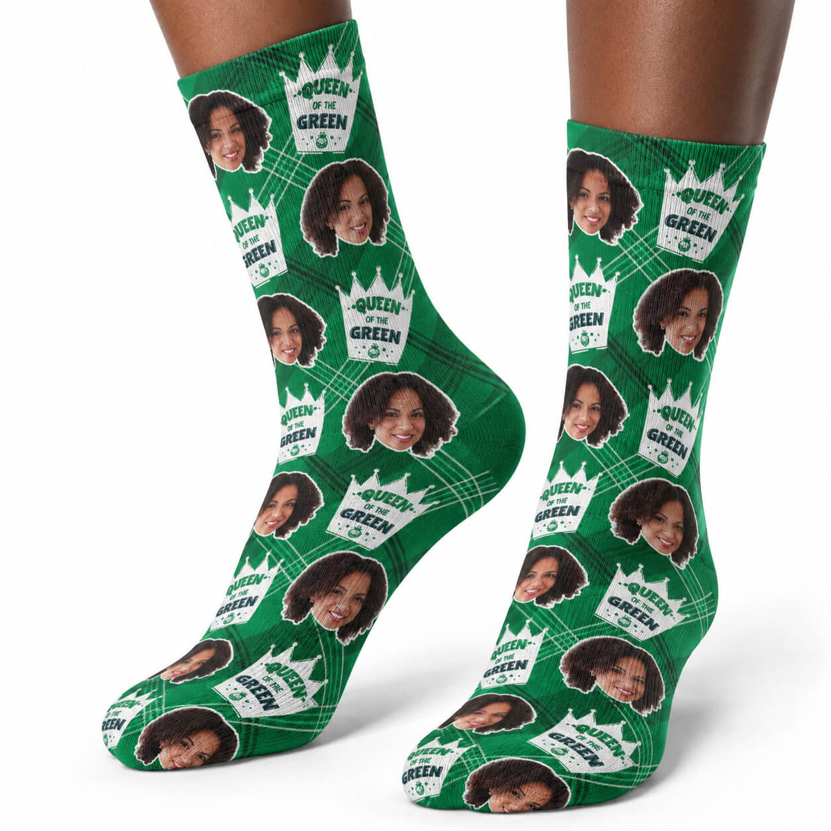 Queen Of The Green Socks