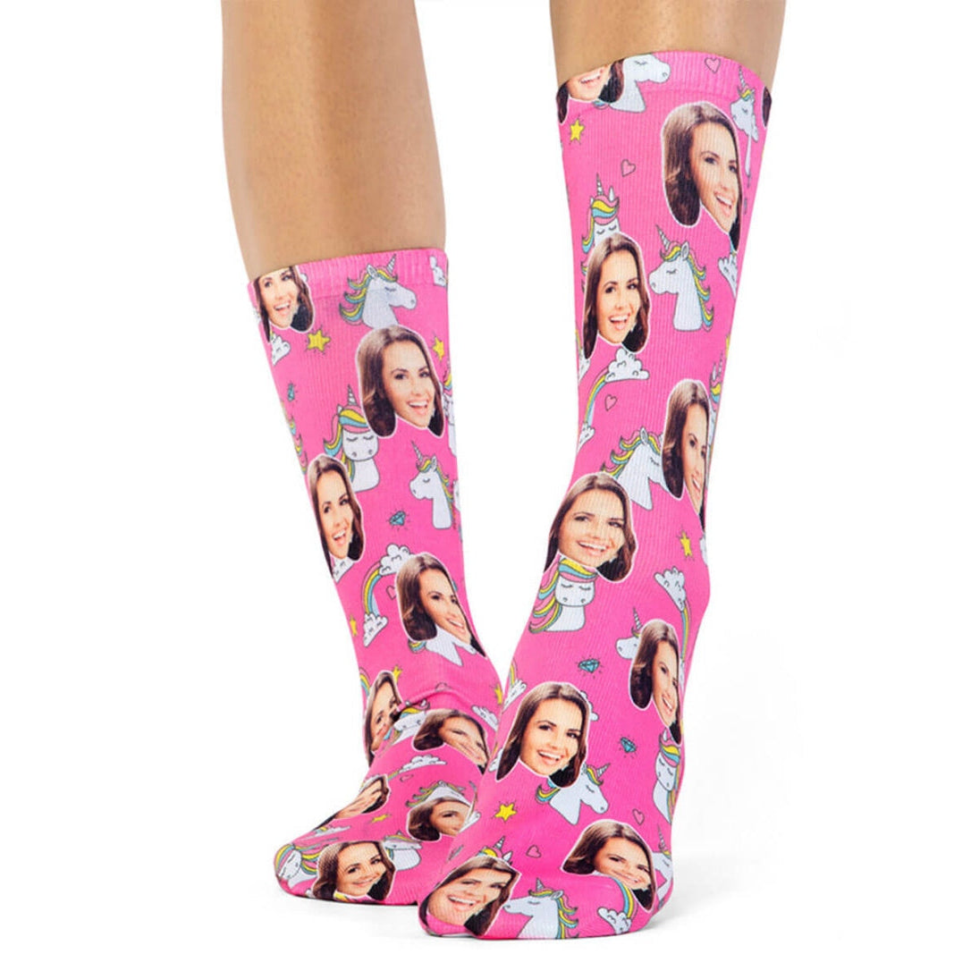 Rainbow Unicorn Socks