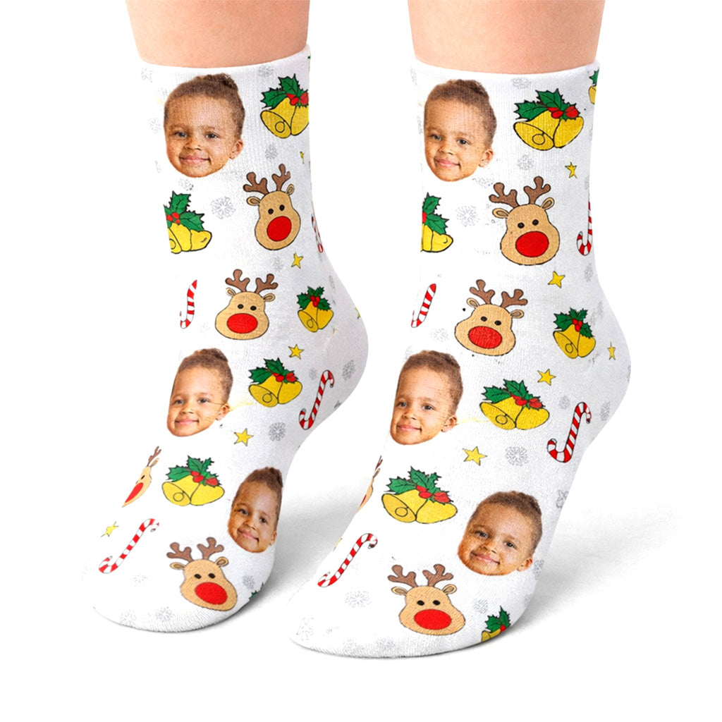 Reindeer Me Kids Socks