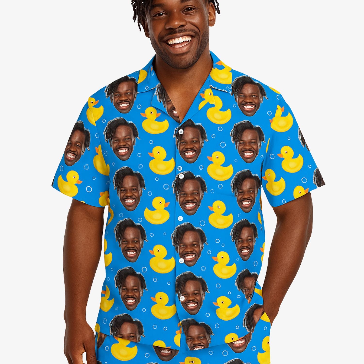 Rubber Duck Personalised Hawaiian Shirt Shorts Set