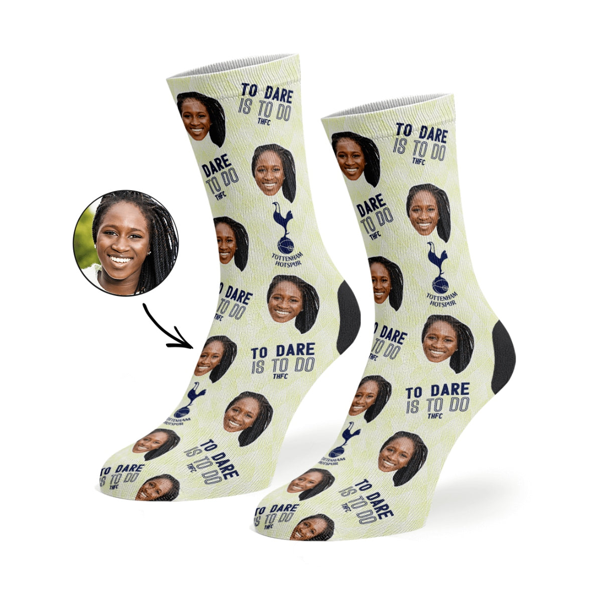 To Dare Is To Do Socks
