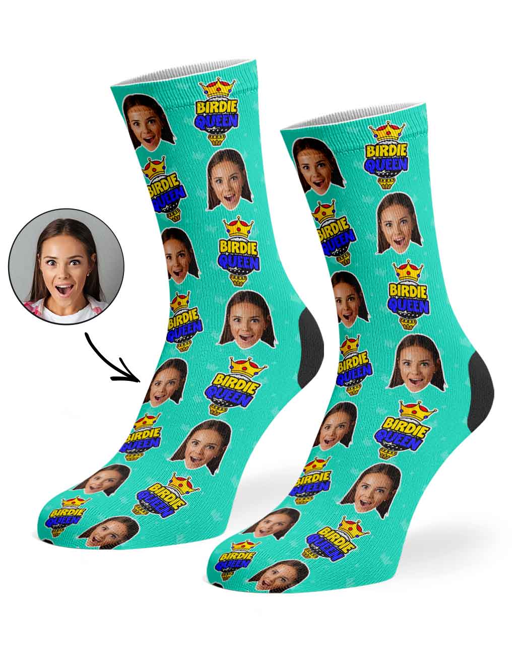 Birdie Queen Socks