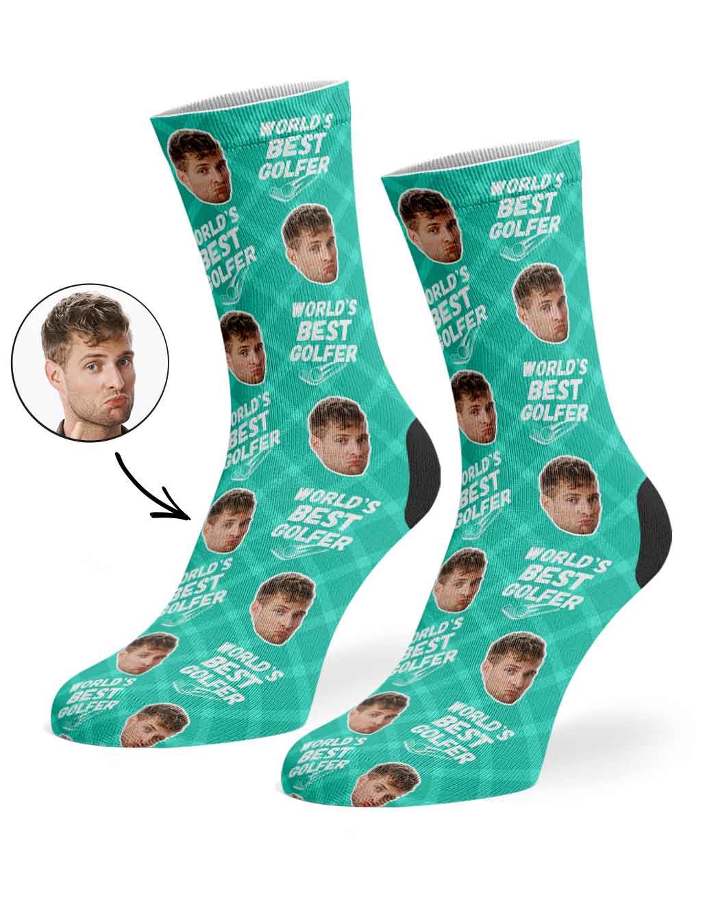 World's Best Golfer Socks