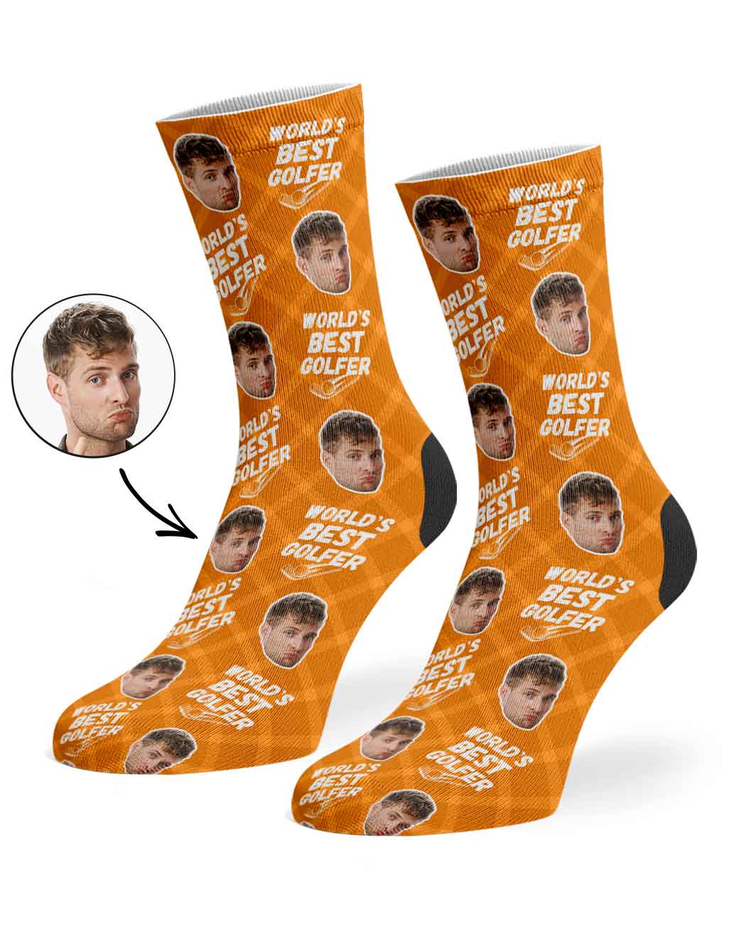 World's Best Golfer Socks