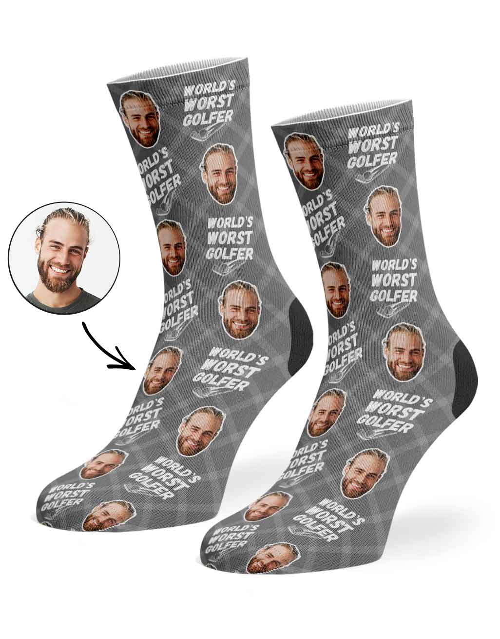 World's Worst Golfer Socks