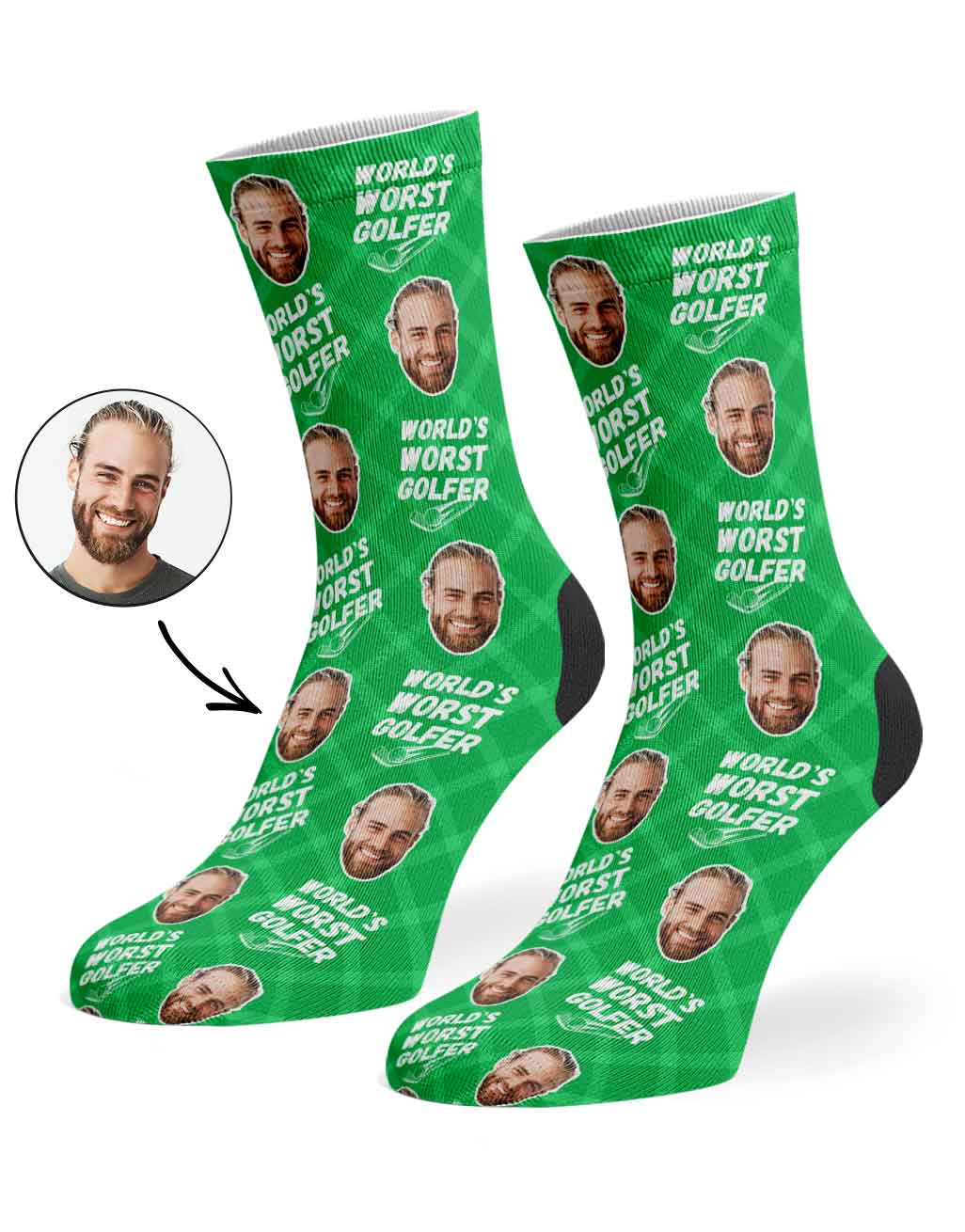 World's Worst Golfer Socks